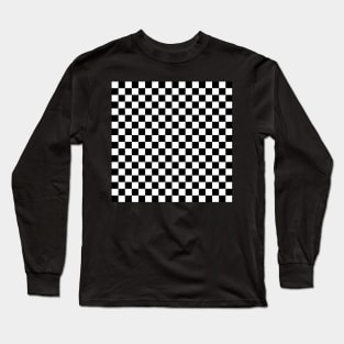 Checkered pattern Long Sleeve T-Shirt